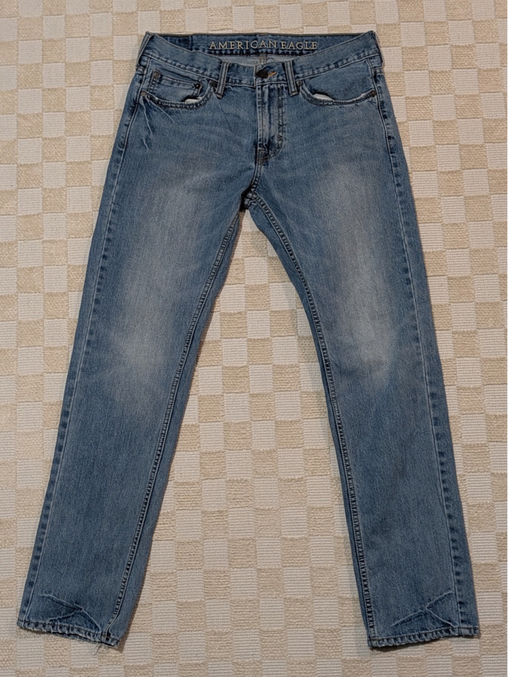 American Eagle Outfitters Men’s Slim Straight Light Blue Jeans Size 32x32